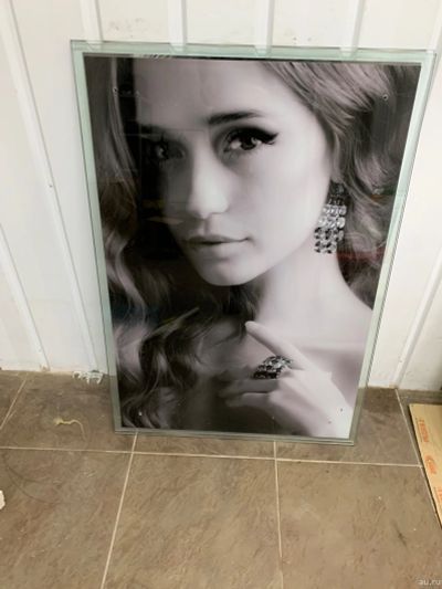 Лот: 15077217. Фото: 1. Картина стеклянная (2). Картины, гравюры