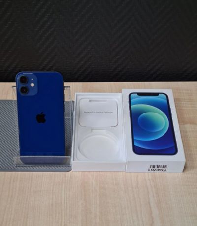Лот: 19026339. Фото: 1. Apple iPhone 12 mini 128GB Blue... Смартфоны