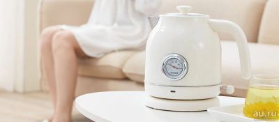 Лот: 18303165. Фото: 1. Чайник Xiaomi Qcooker Electric... Чайники, кофемашины, кулеры