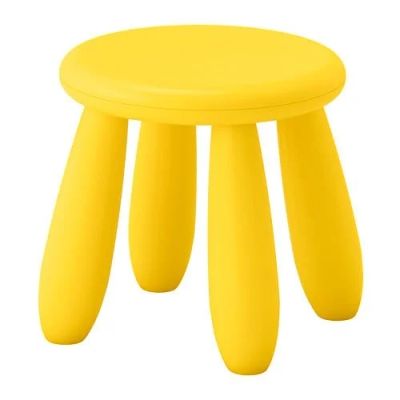 Лот: 9339633. Фото: 1. Табурет детский, желтый, оранжевый... Столики, стулья, парты