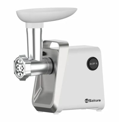 Лот: 21360582. Фото: 1. Мясорубка Sakura SA-6429W, 1500... Кухонная