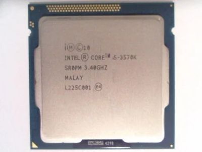 Лот: 6336130. Фото: 1. Intel Core i5-3570K Ivy Bridge... Процессоры
