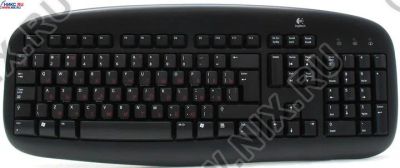 Лот: 4482453. Фото: 1. Новая Клавиатура Logitech Deluxe... Клавиатуры и мыши