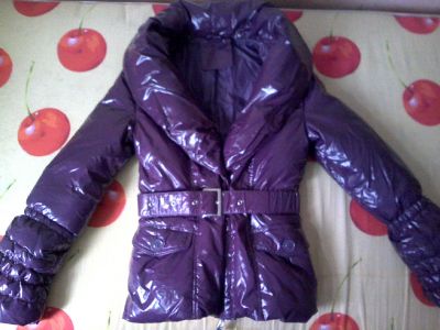 Лот: 3743865. Фото: 1. Стильная куртка с поясом. Верхняя одежда