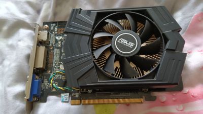 Лот: 23991405. Фото: 1. Видеокарта GTX 750 ti 2Gb неисправна... Видеокарты