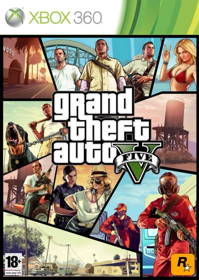 Лот: 14655829. Фото: 1. GTA 5 Xbox 360. Игры для консолей