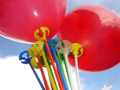 Лот: 6320411. Фото: 1. Воздушные шарики на палочке. Воздушные шары