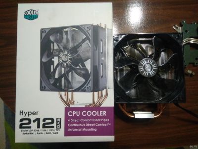 Лот: 13405665. Фото: 1. Кулер для процессора Cooler Master... Системы охлаждения
