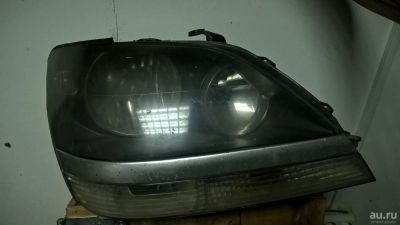 Лот: 8795320. Фото: 1. Toyota Harrier Фара правая. Оптика и освещение