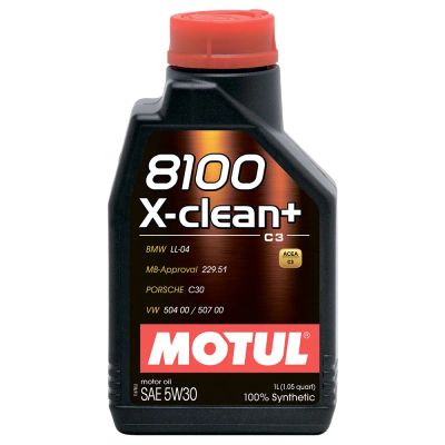 Лот: 20067575. Фото: 1. MOTUL 8100 X-Clean Plus 5w30 C3... Масла, жидкости
