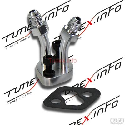 Лот: 20929840. Фото: 1. Фланец системы ОЖ на турбины Toyota... Двигатель и элементы двигателя
