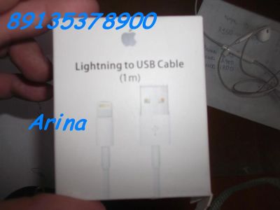 Лот: 3320334. Фото: 1. Оригинальный USB Кабель iPhone... Дата-кабели, переходники