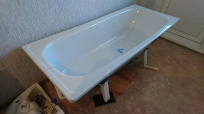 Лот: 9808386. Фото: 1. Ванная металлическая стальная... Ванны и комплектующие