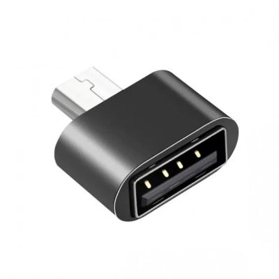 Лот: 19465918. Фото: 1. Адаптер OTG USB(гнездо) - microUSB... Дата-кабели, переходники