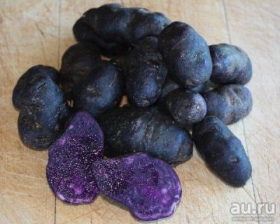 Лот: 15886712. Фото: 1. Картофель фиолетовый семенной... Овощи