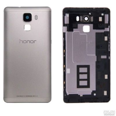 Лот: 13549913. Фото: 1. Задняя крышка Huawei Honor 7 Серый... Корпуса, клавиатуры, кнопки