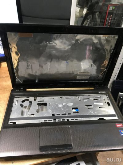 Лот: 10521635. Фото: 1. корпус рамка петли Asus K52 A52... Корпуса, блоки питания