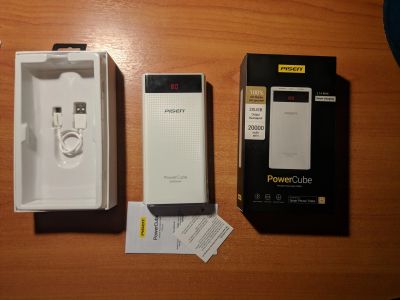 Лот: 14841384. Фото: 1. Powerbank Pisen TS-D221 на 20000... Внешние, портативные аккумуляторы для смартфонов (Power bank)