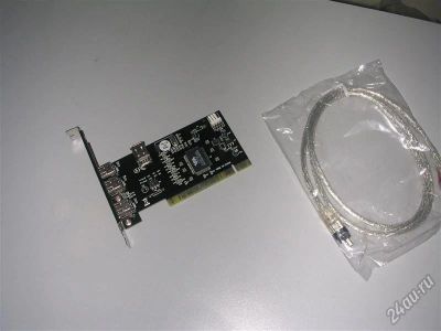 Лот: 2968978. Фото: 1. Контроллер Acorp IEEE 1394 CV1394-4. Платы расширения, контроллеры, доп. порты