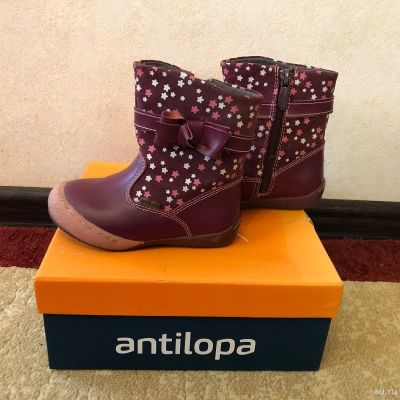 Лот: 15835558. Фото: 1. Зимние сапожки для девочки ,,antilopa... Сапоги