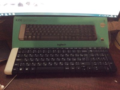 Лот: 12876634. Фото: 1. Беспроводная клавиатура Logitech... Клавиатуры и мыши