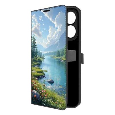 Лот: 25543044. Фото: 1. Чехол Krutoff Eco Book "Наши просторы... Чехлы, бамперы