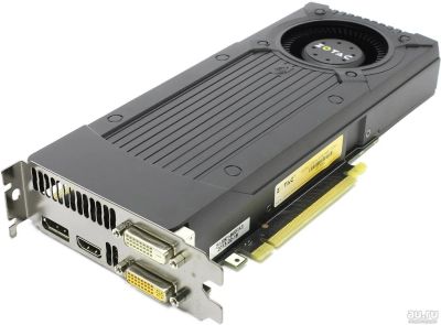 Лот: 8404581. Фото: 1. 2Gb PCI-E DDR5 ZOTAC GeForce GTX760... Видеокарты