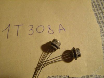 Лот: 2671354. Фото: 1. Транзисторы 1Т308А (2 шт). Транзисторы