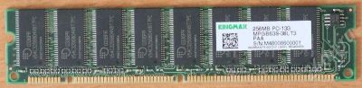 Лот: 203772. Фото: 1. PC-133 Kingmax 256Mb (одна планка... Оперативная память