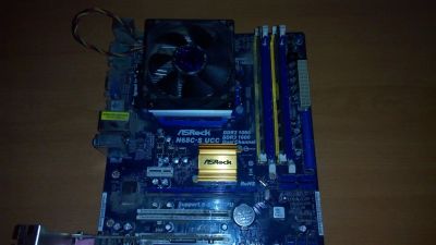 Лот: 10112063. Фото: 1. Мат. плата ASRock n68c-s ucc... Компьютеры в сборе
