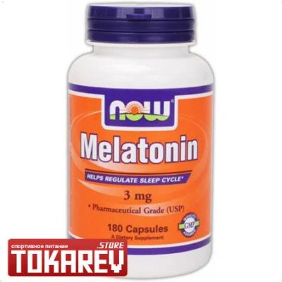 Лот: 5274977. Фото: 1. Мелатонин NOW Melatonin (нау... Спортивное питание, витамины