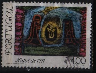Лот: 7050392. Фото: 1. Португалия 1977г Натал - есть... Марки