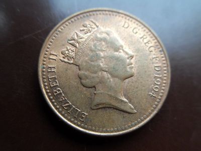 Лот: 16766517. Фото: 1. Великобритания 1 пенни 1994. Великобритания и острова