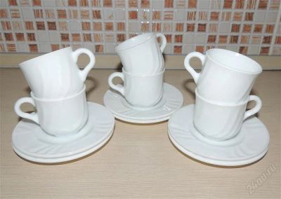 Лот: 2933174. Фото: 1. набор для кофе (на 6 персон). Кружки, стаканы, бокалы