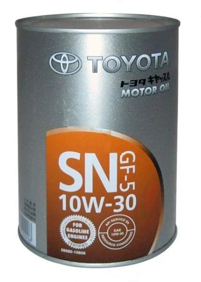 Лот: 3196395. Фото: 1. Toyota Motor Oil SAE 10W30 SN... Масла, жидкости