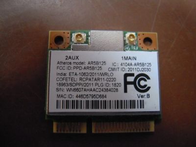 Лот: 15471374. Фото: 1. Wi-Fi модуль, адаптер, Atheros... WiFi, Bluetooth адаптеры