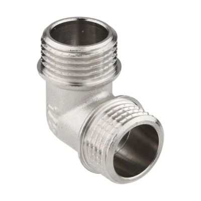 Лот: 25584586. Фото: 1. Уголок 1/2", ш-ш, латунь, AquaLink. Фитинги, подводка