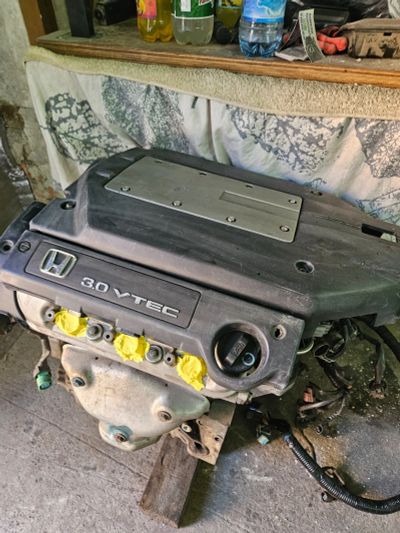 Лот: 23595704. Фото: 1. Двигатель Honda J30a. Двигатель и элементы двигателя