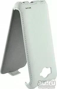 Лот: 9198640. Фото: 1. Чехол-книжка Fly iQ4403 Белый. Чехлы, бамперы