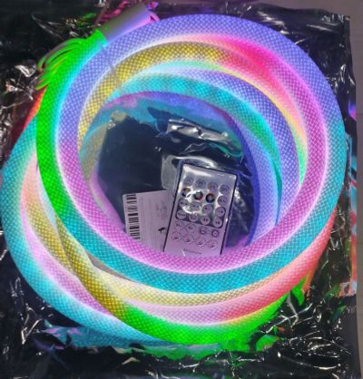 Лот: 25795484. Фото: 1. Комплект неон ленты тканевый RGB... Другое (бытовая техника)