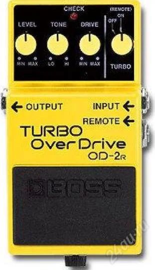 Лот: 2455422. Фото: 1. Boss Turbo Over Drive OD-2r. Гитарные эффекты и комбоусилители