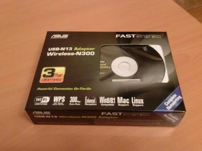 Лот: 6915344. Фото: 1. USB Wi-Fi адаптер USB N-13. WiFi, Bluetooth адаптеры