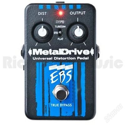 Лот: 2468647. Фото: 1. Продам Педаль-Distortion "EBS... Гитарные эффекты и комбоусилители