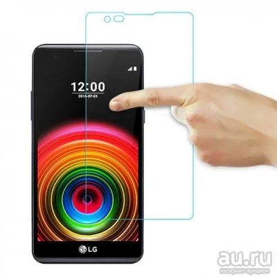 Лот: 9536445. Фото: 1. Защитное стекло для Lg X Power. Защитные стёкла, защитные плёнки