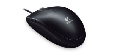 Лот: 4459367. Фото: 1. Мышь Logitech B100 Black USB 10469. Клавиатуры и мыши
