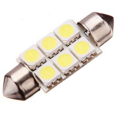 Лот: 7936509. Фото: 1. Лампа светодиодная Т11 6 smd... Детали тюнинга