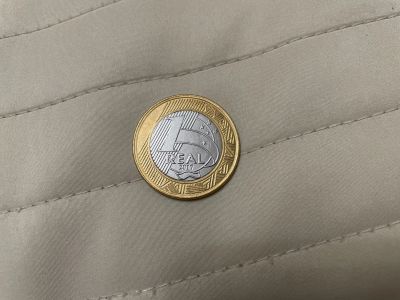 Лот: 17351343. Фото: 1. 1 Реал Бразилия. Америка