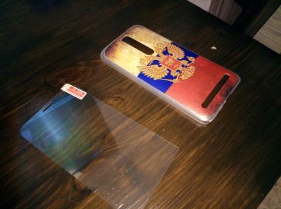 Лот: 9612107. Фото: 1. Защитныя пленка для Asus ZE551ML. Защитные стёкла, защитные плёнки