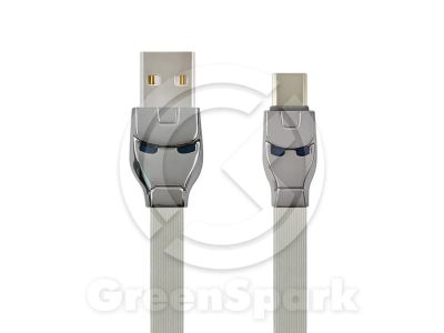 Лот: 13960069. Фото: 1. Кабель USB HOCO (U14) Type-C Iron... Дата-кабели, переходники