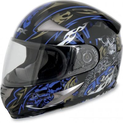 Лот: 3691707. Фото: 1. AFX FX-90 Blue Shade Helmet. Аксессуары